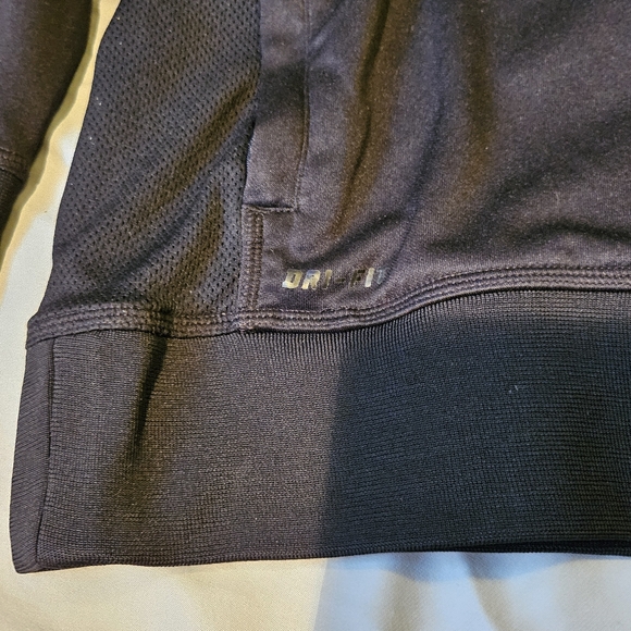 Nike Dri fit track jacket black and red size L - Picture 9 of 13